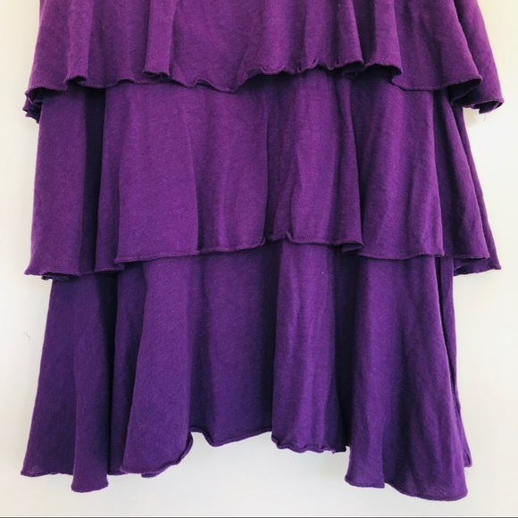 EXPRESS Purple Strapless Micro-Mini Dress - Picture 3 of 8